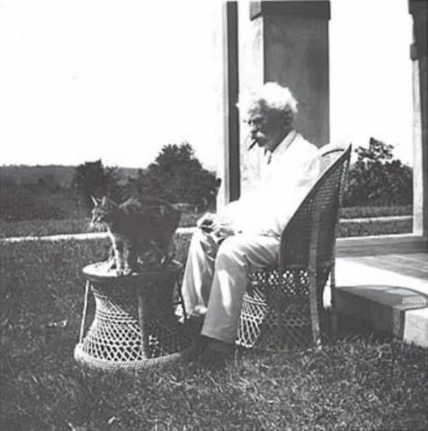 10-Mark Twain wrote about cats more frequently than we initially thought
